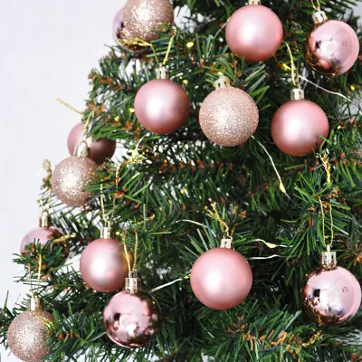 Bronze Christmas Ornaments Set - 72 pcs - 2