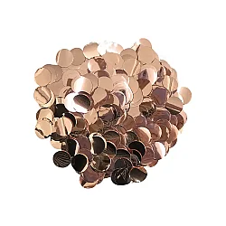 Bronze Metallic Foil Confetti Circles - 2
