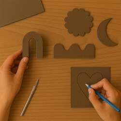 Brown Cardboard - Kika