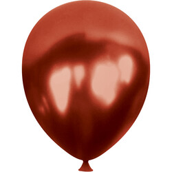 Burgundy Metallic Balloons 12