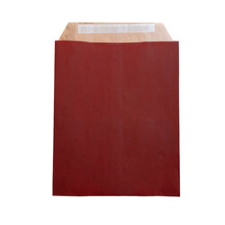Burgundy Paper Mailing Bag 30x8x40,5 cm - Kika