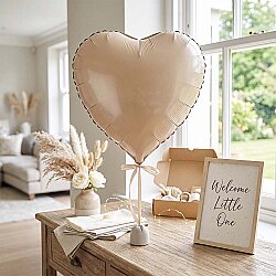 Caramel Foil Balloon - Heart - 1
