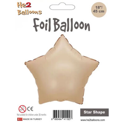 Caramel Foil Balloon - Star - 1