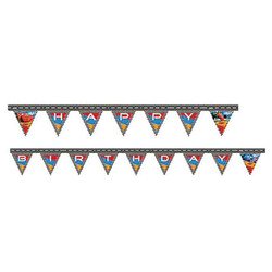  - Cars Formula Happy Birthday Paper Letter Banner
