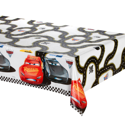 Cars Plastic Table Cover
