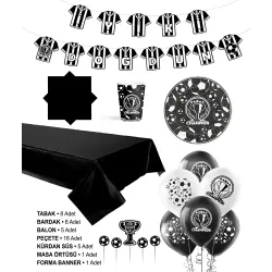 Champion Siyah Beyaz Kutlama Seti - Kikajoy (1)