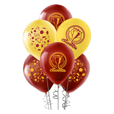 Champion Yellow Red Balloons 12