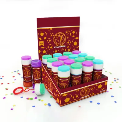 Champion Yellow Red Bubble Wands - 1