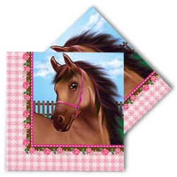  - Cheerful Horse Paper Napkins