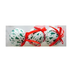 Christmas Ball Ornaments - Pine Tree - (1)