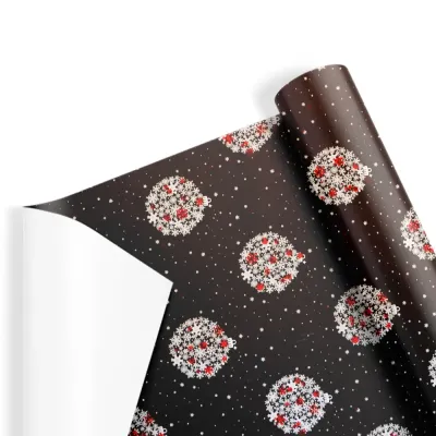 Christmas Design Wrapping Paper Roll - 9