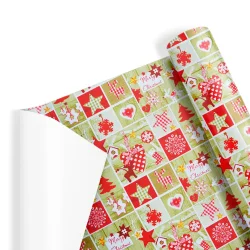 Christmas Design Wrapping Paper Roll - 11