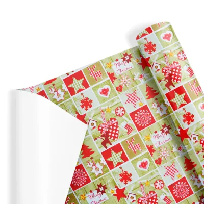 Christmas Design Wrapping Paper Roll - 11