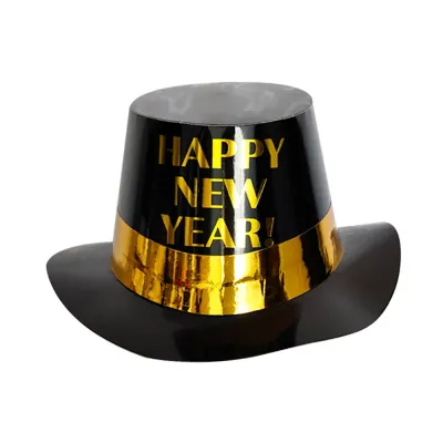 Christmas Fedora Hat - Metallic - 2