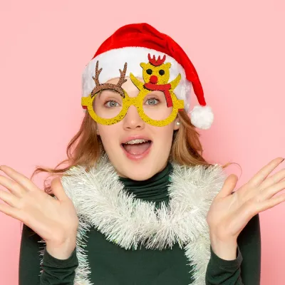 Christmas Glasses - Deer - 1