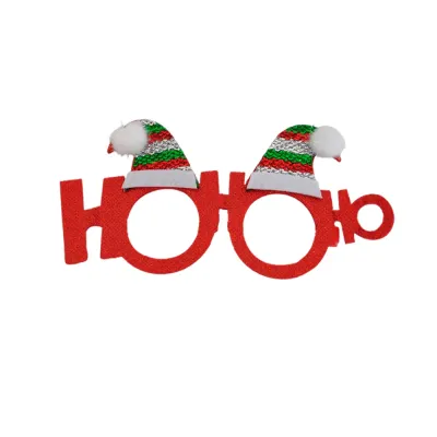 Christmas Glasses - HO HO - 2