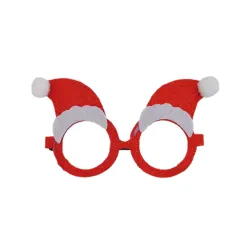 Christmas Glasses - Santa Claus Hat - (1)