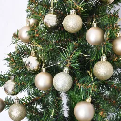 Christmas Ornaments Set - 72 pcs - (1)