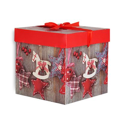 Christmas Square Gift Box - 1