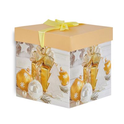 Christmas Square Gift Box - 3