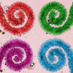 Christmas Tinsel - Colorful - 
