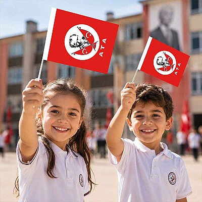 Ata Çıtalı Bayrak 80'li - 1