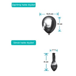 Colorful Crome Balloons 5