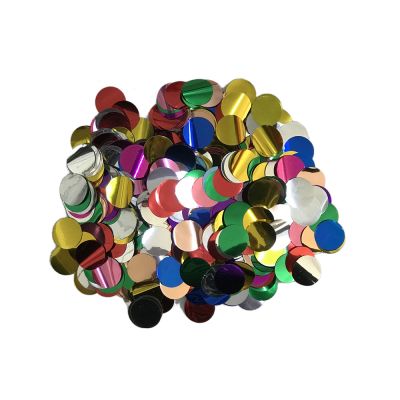 Colorful Metallic Foil Confetti Circles - 1