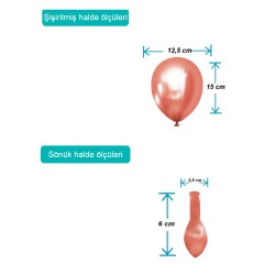 Copper Crome Balloons 5