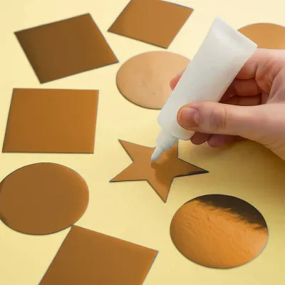 Copper Metallic Construction Paper - 1