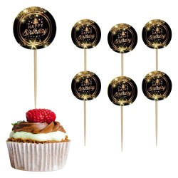 Kikajoy - Cupcake Toppers Toothpicks 