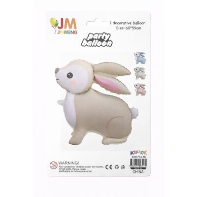 Cute Bunny Foil Balloon - 2