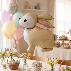 Cute Bunny Foil Balloon - 1