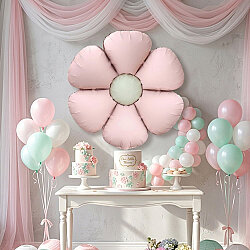 Daisy Flower Foil Balloon - 1