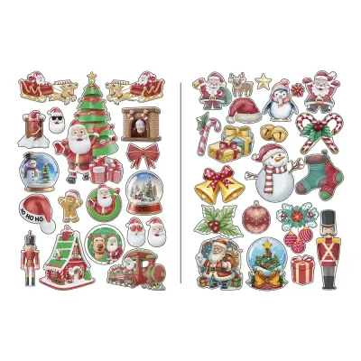 Decorative Stickers Set - Christmas - 2