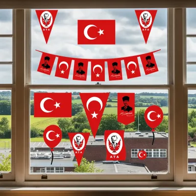Milli Bayramlar Temalı Sticker Seti 2'li - 1