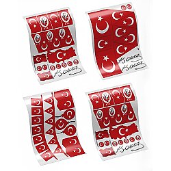 Milli Bayramlar Temalı Sticker Seti 2'li - 2