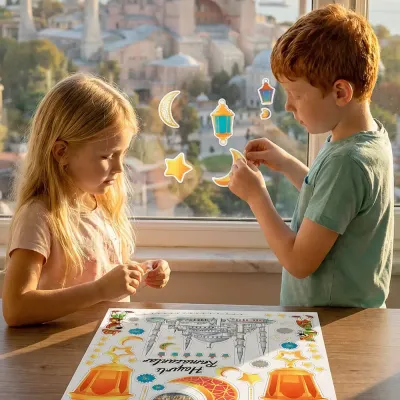 Ramazan Temalı Sticker - 1