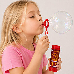 Champion Sarı Kırmızı Double Bubble Köpük Balon 2li - Kikajoy