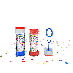 Rainbow Unicorn Double Bubble Köpük Balon 2li - Kikajoy
