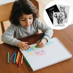 Drawing Pad with Polypropylene Cover - 1