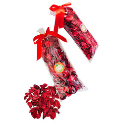 Dried Natural Real Red Rose Petals - 2