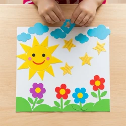 A4 Karışık Elişi Kağıdı - 1