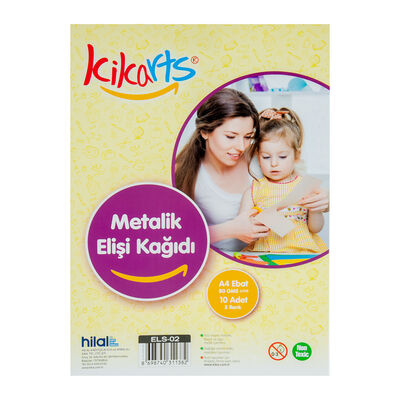 Elişi Kağıdı 10lu A4 80gr Metalik -ELS02-