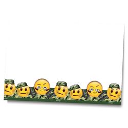 Emoji Plastic Table Cover - 