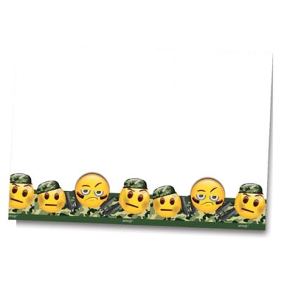 Emoji Plastic Table Cover - 1