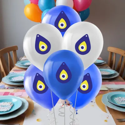 Evil Eye Beads Balloons 12