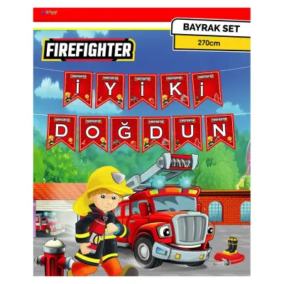 Firefighters İyi ki Doğdun Banner - 1