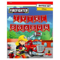 Firefighters İyi ki Doğdun Banner - Thumbnail