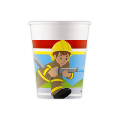 Firefighters Paper Cups